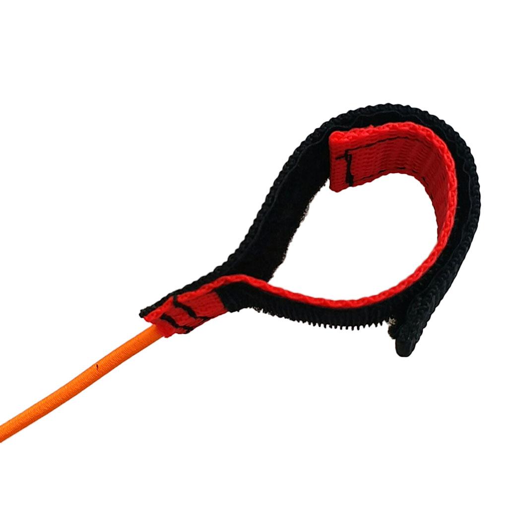 Fishing Kayak Paddle Leash - 多目的カヤックパドルリーシュ高強度弾性テザーボート用釣り竿ホルダーボート安全用