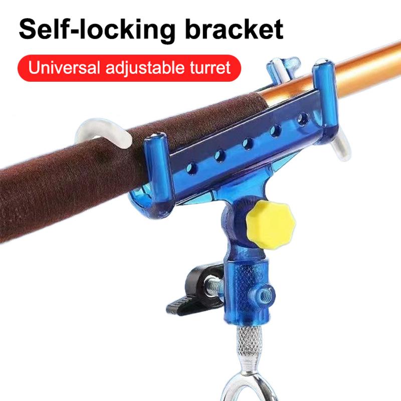 Fishing Kayak Rod Holder - 釣り竿ホルダー 360度調整可能なカヤックボート用マウント 安全な釣り用アウトドアアクセサリー 1/2個