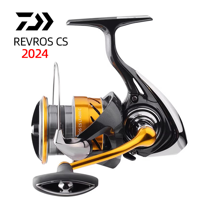 Daiwa Reel Fuego - DAIWA-REVROS cs ltスピニングフィッシングリール、ベイトキャスティングリール、5 1bbドラッグ、5〜12kg、低ギア比、塩水ホイール、24