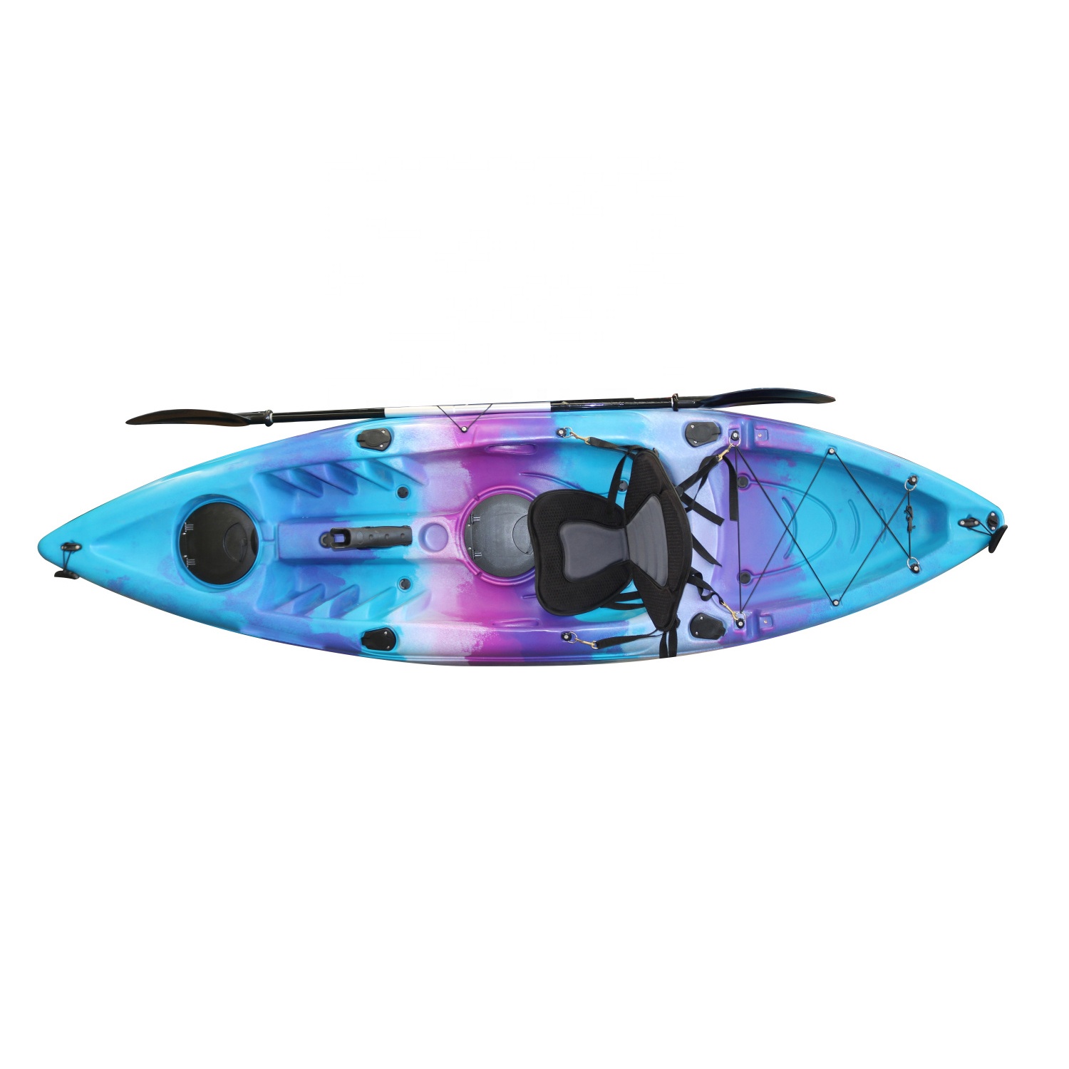 Fishing Kayak Sit In - 2026年製 10フィート シングル プラスチック製 シットオントップカヤック レジャー