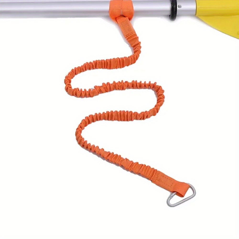 1PC 調節可能な弾性カヤックパドルリーシュ安全フック釣竿コ - Fishing Kayak Paddle Leash のレビューと価格