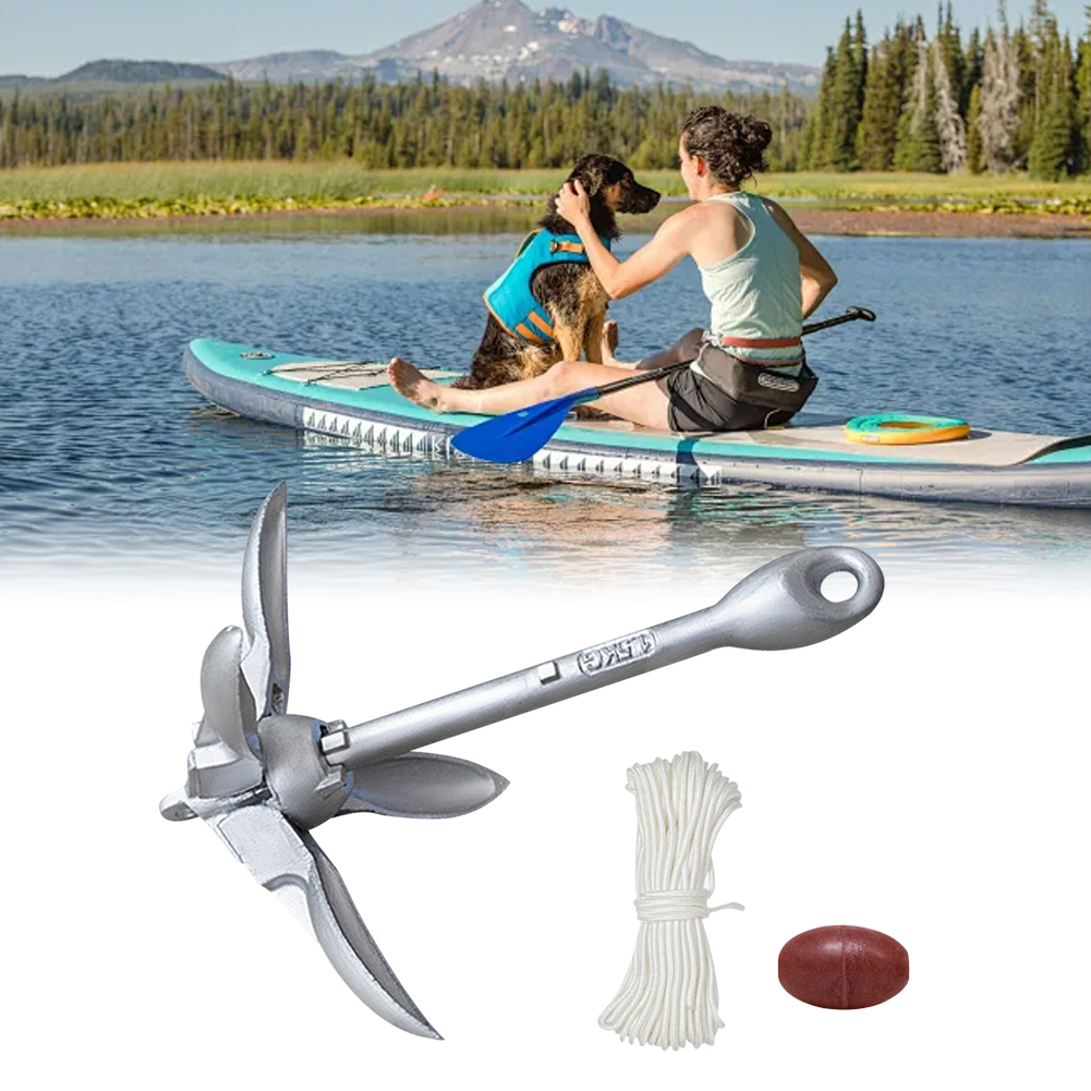 0.7/1.5KG カヤックアンカー 折りたたみ式マリンアン - Fishing Kayak Anchor のレビューと価格