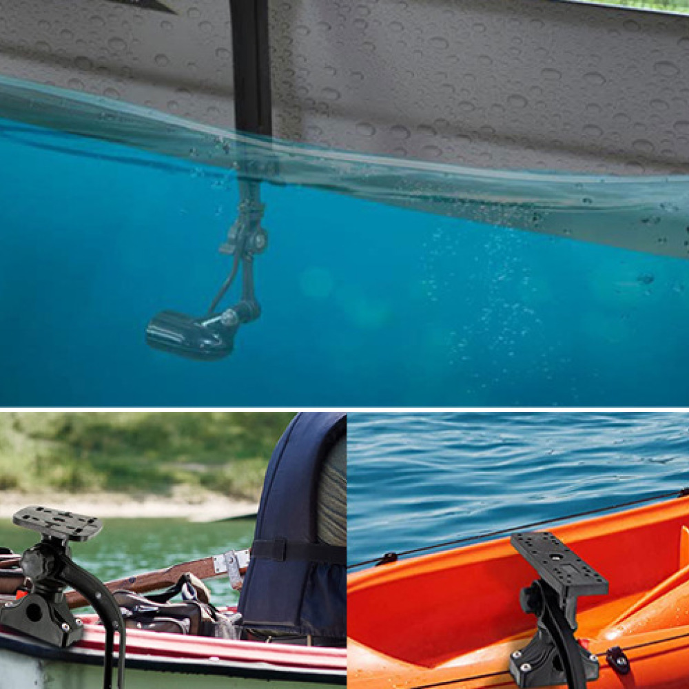 漁船用魚群探知機サポートブラケット 回転式ソナーマウント 調 - Fishing Kayak Fish Finder Mount のレビューと価格