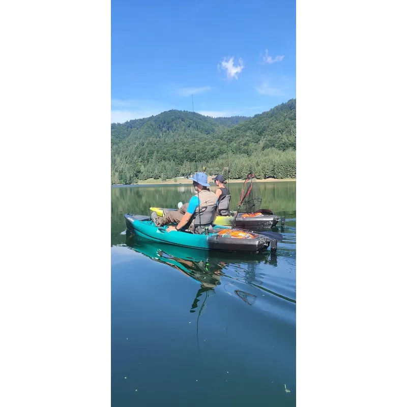 釣り用フラップドライブペダルカヤック 11フィート HDPE - Fishing Kayak Sit In のレビューと価格