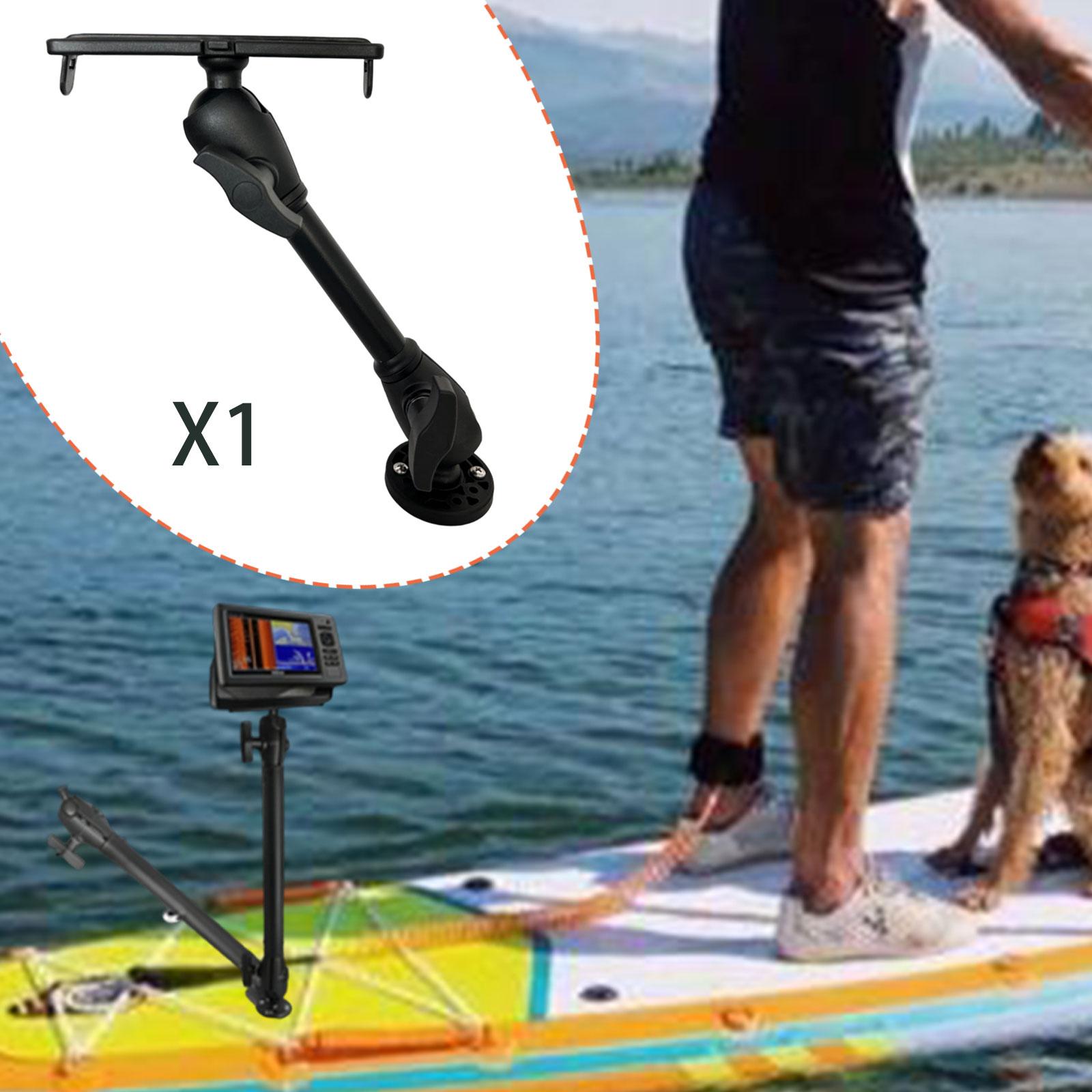 ユニバーサル魚群探知機マウントベース多用途アクセサリーカヤッ - Fishing Kayak Fish Finder Mount のレビューと価格