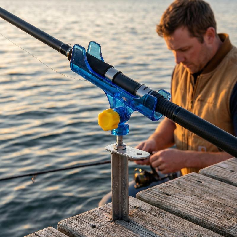 釣り竿ホルダー 360度調整可能なカヤックボート用マウント  - Fishing Kayak Rod Holder のレビューと価格