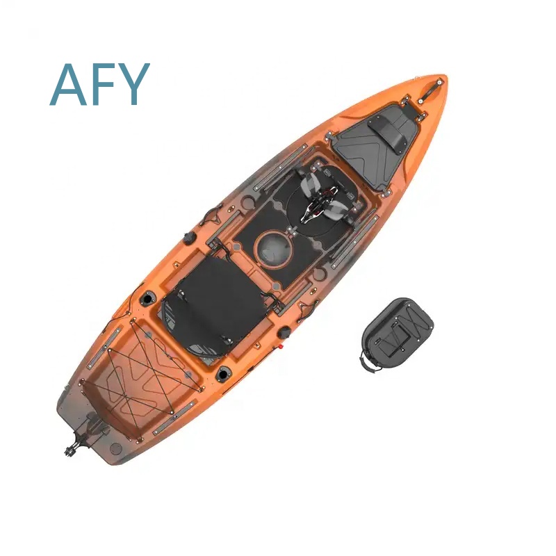 10フィートペダル駆動カヤック、快適なパドリングの楽しみのた - Fishing Kayak Sit In のレビューと価格