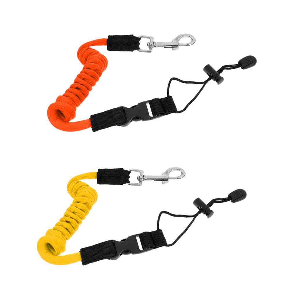 カヤックパドルリーシュ TPU コイルコード安全釣り竿ストラ - Fishing Kayak Paddle Leash のレビューと価格