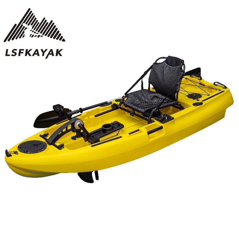 新入荷 モーター付きペダル駆動カヤック HDPE製釣りボート - Fishing Kayak Pedal Drive のレビューと価格