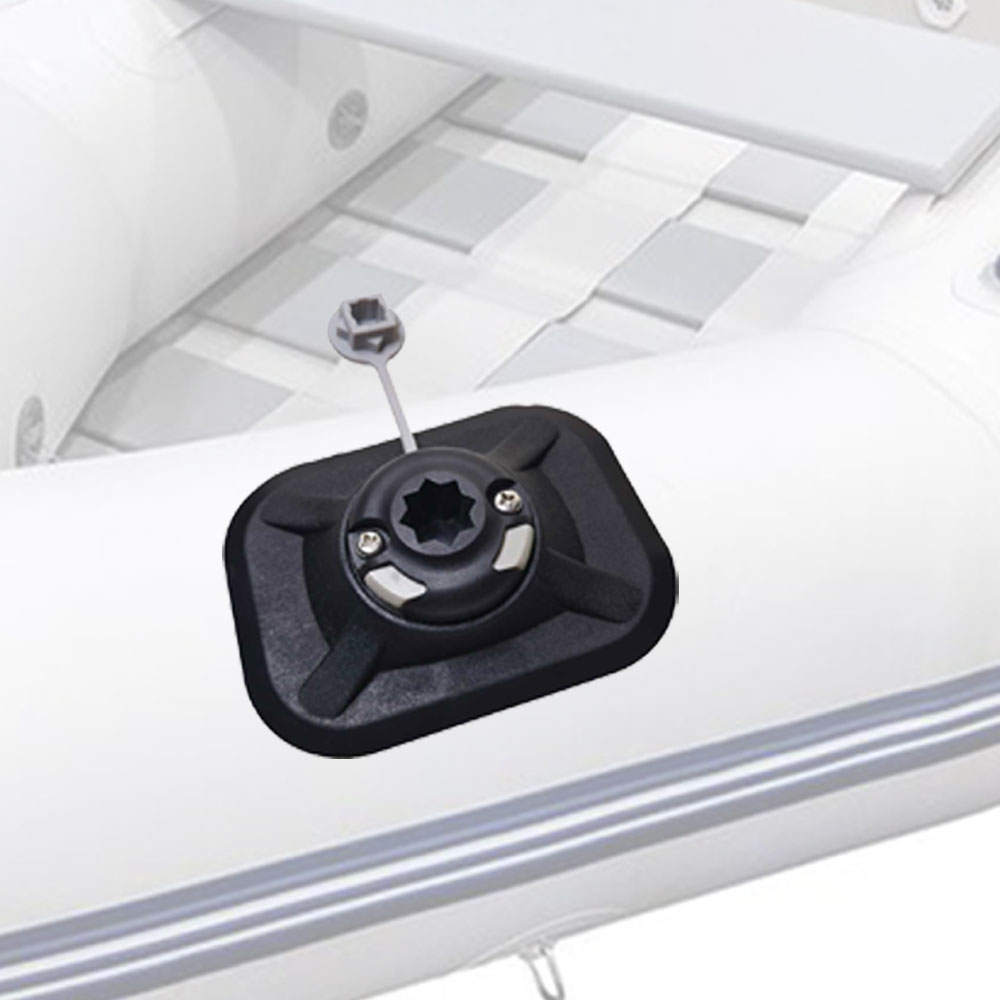 PVC製インフレータブルボート釣り竿ホルダーマウントカヤック - Fishing Kayak Fish Finder Mount のレビューと価格